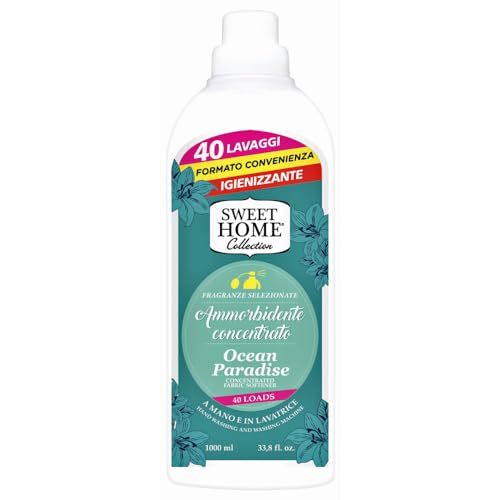 Sweet Home Ammorbidente Concentrato Ocean Paradise 40 Lavaggi 1000Ml