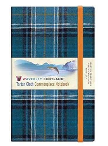 Blue Loch Waverley Tartan Notebook/Journal: Large: 21 X 13Cm