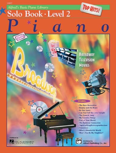 Alfred'S Basic Piano Library: Top Hits Solo Level 2 Piano