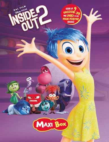 Inside Out 2. Maxi Box. Ediz. A Colori. Con 10 Figurine 3D. Con Tappetino Gioco