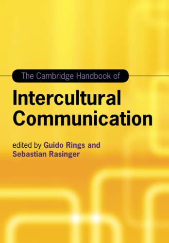 The Cambridge Handbook Of Intercultural Communication