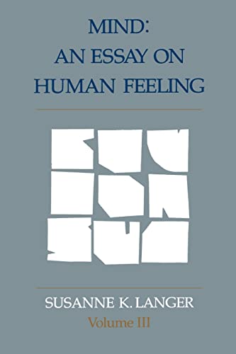 Mind: An Essay On Human Feeling: 3