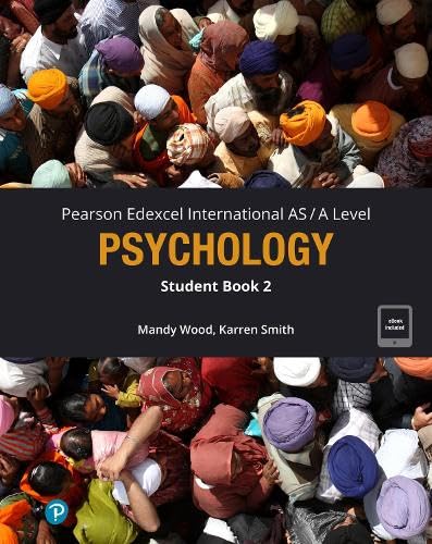 Pearson Edexcel International A-Level Psychology Student Book W/Code