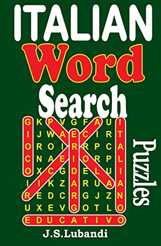 Italian Word Search Puzzles: Volume 1