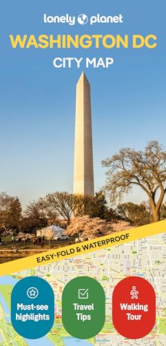 Lonely Planet Washington Dc City Map