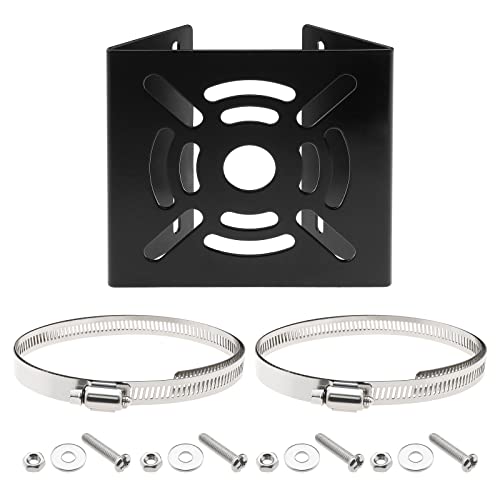 The Lord Of The Tools Supporto Verticale Per Telecamere Di Sicurezza, Staffa Angolare In Metallo Con Passanti E Bulloni Di Fissaggio Per Pilastri, Sof