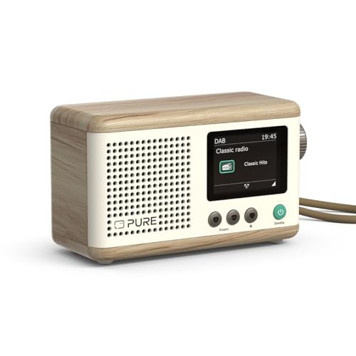 Classic Mini Radio Digitale Portatile - Dab+ & Fm - Bluetooth 5,3-15 Ore Di Durata Della Batteria - 2 Opzioni Di Equalizzazione - Display A Colori Da