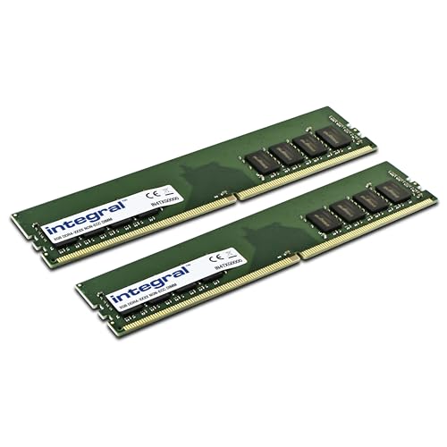 Integral Da 16 Gb (2X8 Gb) Ram Ddr4 Sdram Da 2400 Mhz Desktop/Computer, Memoria Pc4-19200