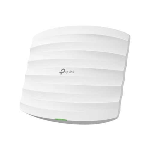 Tp-Link Access Point Wifi 5 Ac1350Mbps Dual Band Da Soffitto, 1 Porta Gigabit Ethernet, Mesh&Seamless Roaming, Son, Ztp, Mu-Mimo, Gestione Centralizza
