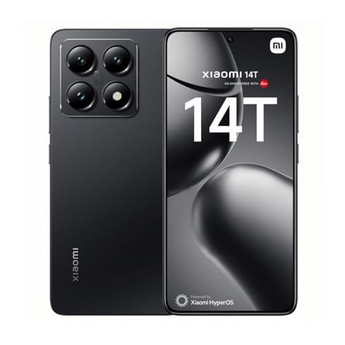 Xiaomi 14T 16,9 Cm (6.67") Doppia Sim 5G Usb Tipo-C 12 Gb 512 Gb 5000 Mah Nero