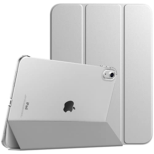 Timovo Cover Custodia Compatibile Con Ipad 10 Generazione 10,9" 2022, Ipad 10 Cover Con Retro In Pc Rigido Semi-Trasparente, Funzione Di Auto Sveglia/