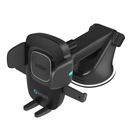 Iottie Easy One Touch Connect Pro (Nuovo) – Gen 2 – Vivavoce Alexa In Auto – Supporto Da Auto Con Alexa Integrato Per Ios E Android, Certificato Mfi,