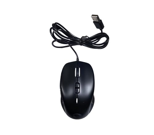 Yasta Mouse Filo Modello Gl69413 Nero Plug And Play Cablato Usb