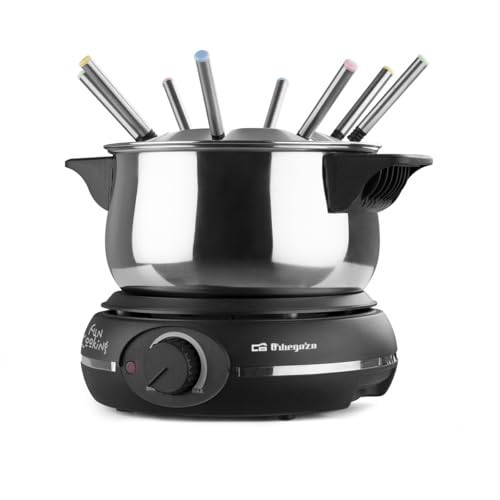 Orbegozo Fondue Elã‰Ctrica Fdr 14 1500W 8 Tenedores