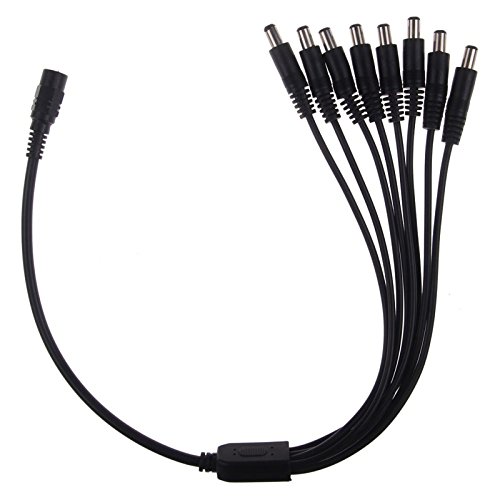 Vultech Sa11708 Telecamere Di Sicurezza E Supporto Per Alloggi – Accessorio Per Macchina Fotografica Di Sicurezza (Power Cable, Interno, Nero, Con Fil