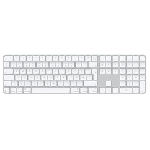 Apple Magic Keyboard Con Touch Id E Tastierino Numerico Per Mac Con Chip Apple - Danese - Tasti Bianchi 
