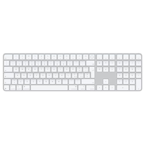 Apple Magic Keyboard Con Touch Id E Tastierino Numerico Per Mac Con Chip Apple - Italiano - Tasti Bianchi 