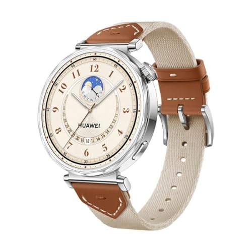 Huawei Watch Gt 5 - Smartwatch Da 41 Mm, Design Con Bordi Affilati, Nuovo Sport Per Corsa E Ciclismo, Monitoraggio Della Salute, Durata Della Batteria