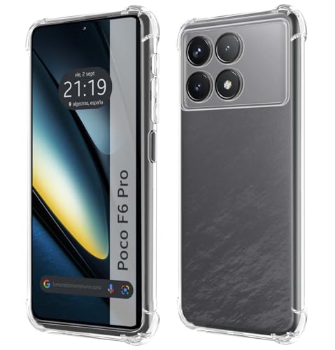 Tumundosmartphone Custodia In Silicone Antiurto Trasparente Per Xiaomi Poco F6 Pro 5G