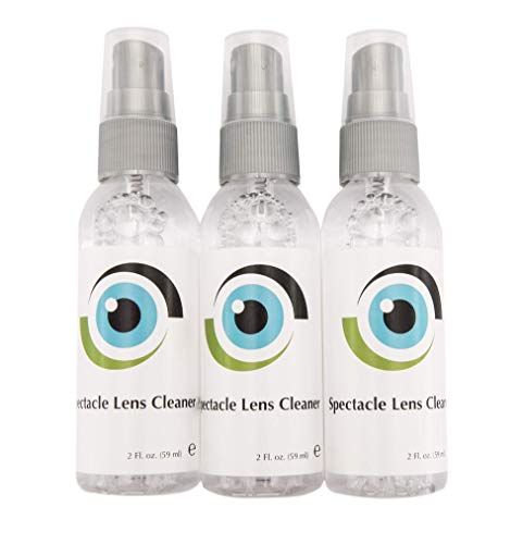 Leader Liquido Perla Pulizia Delle Lenti Flaconi Da 3 X 59Ml / 3 X 2 Fl Oz Occhiali Da Vista E Da Sole, Fotocamere E Altre Lenti - Soluzione Detergent