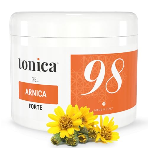 Arnica Cavalli Uso Umano Tonica 500Ml, Arnica 98% Sollievo Immediato, Arnica Gel Forte, Crema Arnica Forte Dolori Muscolari E Articolazioni