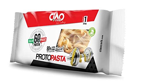 Tagliatelle Pasta Proteica Gr 100 3 Confezioni Altissimo Contenuto Di Proteine (60%) Ciao Carb