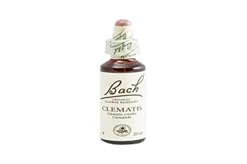 Bach Fiores De Bach Clematis 20 Ml - Flacone Di Vetro Da 20 Ml Con Contagocce