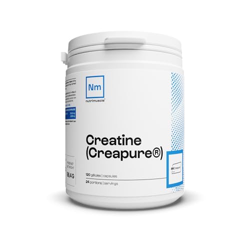 Creatina Pura Al 100% | Creatina Monoidrato Creapure® • Aumento Della Massa Muscolare E Forza • Bodybuilding Maschile • Integratore Vegano Alla Protei