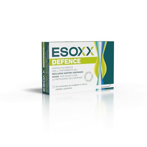 Esoxx Defence, Dispositivo Medico Con Azione Tipo Meccanico, Utile Per Ridurre Rapidamente I Sintomi Da Reflusso Gastro Esofageo E Da Iperacidità, 20