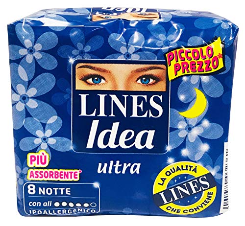 Lines Idea Ultra Ali Notte 8 Pz.