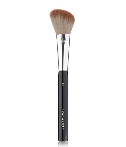 Evagarden, Pennello Obliquo Per Make Up Numero 28, Per Fard (1 Pezzo)