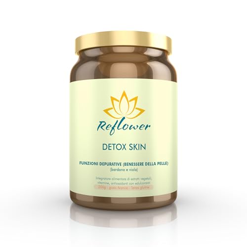 Reflower - Detox Skin Arancia 200G - Detox Skin - Integratore Di Bellezza E Benessere