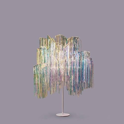 Edg Enzo De Gasperi Albero Di Natale Led Frange 600 Microled H 150 Cm D 90 Cm Natural