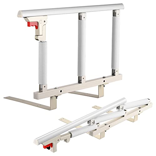 Helangel Sponda Letto Anziani,Barriera De Letto Pieghevole Per Anziani Guide Da Letto Pieghevoli A Chiave Pieghevole Barriera Di Protezione 69 X 40 Cm