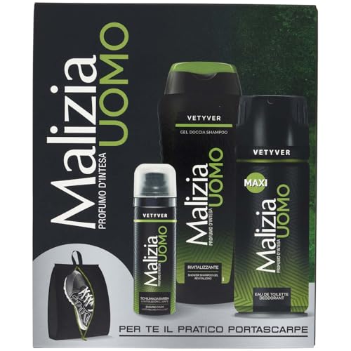 Malizia Uomo Profumo Uomo Vetyver, 1Pz