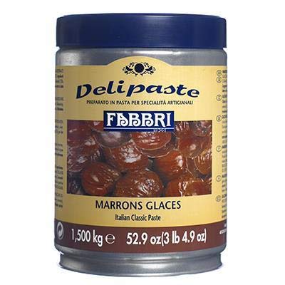 Delipaste Marrons Glaces 1,5 Kg Preparato In Pasta Per Specialità Artigianali