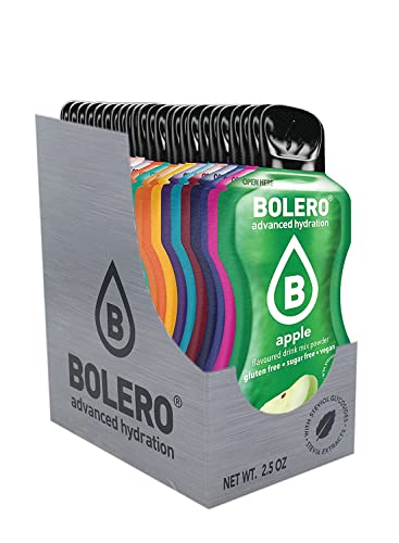 Bolero Drink 48 Bustine Mix 3 Gr Gusti Diversi Assortimento Alla Frutta Preparato Polvere Solubile Per Bevanda Fresca In Acqua Prodotto, 144 Grammi Do