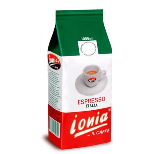 Ionia -Artigianale Miscela Nobile Per Macchina Da Caffe Super Espresso Macinato Gusto Crema Forte Intenso Come Quello Del Bar Qualita Oro Gran Aroma R