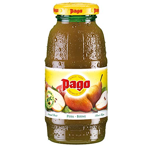 Pago Pera Nectar Poire Cl 20 X 24 Bottiglie In Vetro Succo Di Frutta