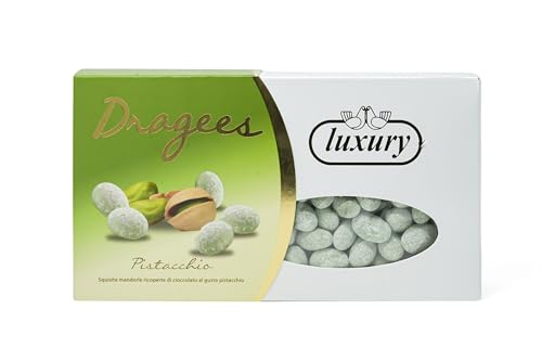 Buratti Confetti Dragees Pistacchio Spolverato - Gr.500