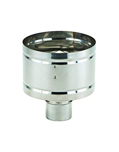 Cordivari - Canna Fumaria Acciaio Inox D. 250 Mono Parete Aisi 316 L Cordivari - - Cappello A Botte