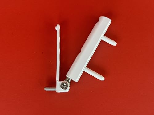 Winkhaus - Cuscinetto Angolare Per Finestre E Porte Del Balcone, Composto Da Fl.K Ed Esv (Laccato Bianco)