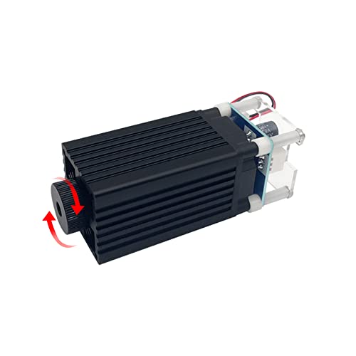 Modulo Laser 450Nm 20W, Modulo Di Incisione Di Potenza Ottica Di Uscita Di Laser Tree 4W, Focale Regolabile, Testa Del Laser Blu Per La Macchina Laser