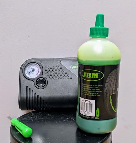 Kit Reparapinchazos - Líquido Y Compresor De Aire