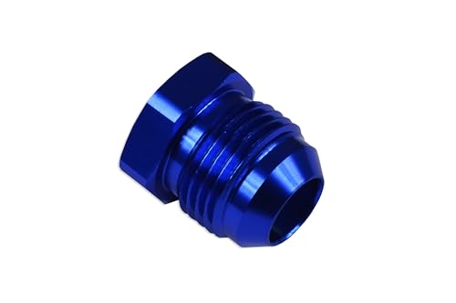 Flare Hex Port Plug Adapter Fitting An4 Blu