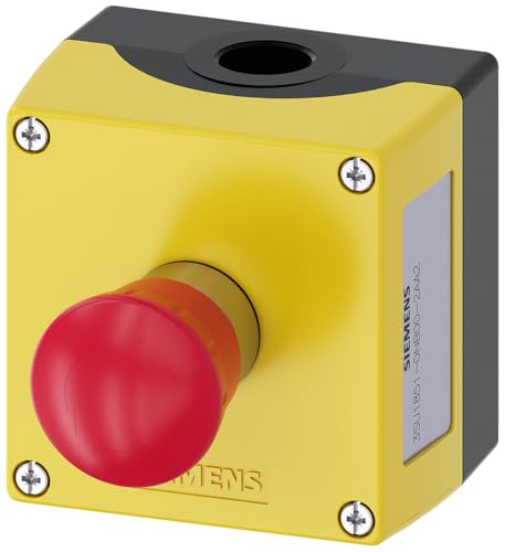 Siemens Sirius Atc – Scatola Parte Superiore Giallo 1 Punto Telecomando Metallico/A Rosso 1 X M20