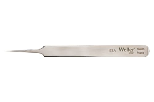 Weller Erem 5Sa Pinzette Di Precisione A Punta Molto Fine, Adatte A Fili Molto Sottili.