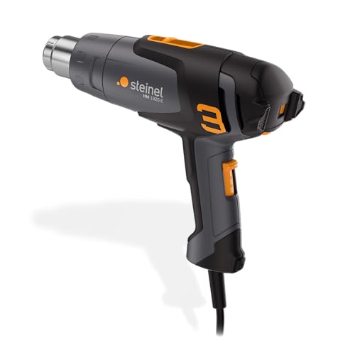 Steinel Pistola Termica Hm 1920 E, 2000 W, 80-600°C, Pistola Ad Aria Calda Con Riscaldamento In Ceramica, Per Termoretrazione, Filmatura E Saldatura D