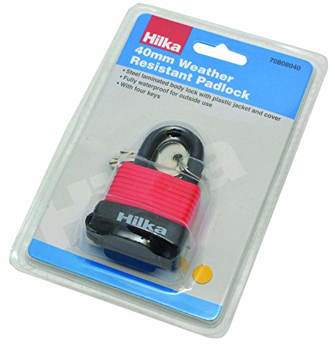 Hilka 70808040-40 Millimetri Tempo Lucchetto Resistente