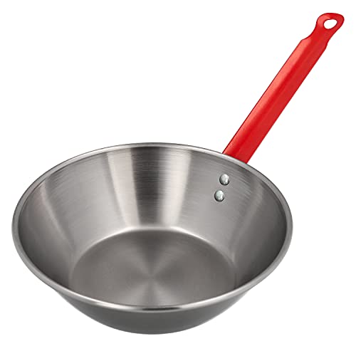 Garcima 10430 - Padella In Ferro Lucido Con Manico, 30 Cm